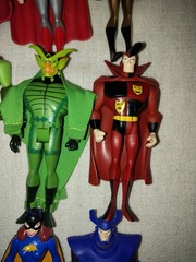 Huge Action Figure Lot of 15 DC Universe Justice League Unlimited 4″ Blue Beetle