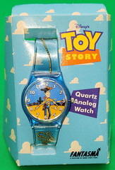 Toy Story Movie Woody Quartz Analog Watch Set Thinkway Toys MISP