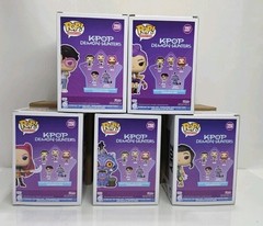 kpop Demon Hunters Funko Pop Lot of 5 w/Protectors 2256, 2257, 2258, 2259, 2260