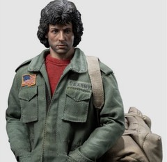 John Rambo SlyStallone Shop Kaustic Plastik 1/6 Super rare figure