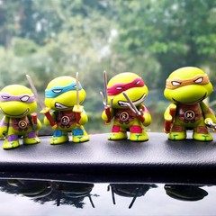 2026 new 4pcs ninja Turtle TMNT figure with movable joints Birthday for Kids