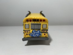 Disney Pixar Cars Miss Fritter 6″ Yellow School Bus Derby Crash Bumper Action