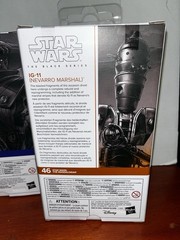 Star Wars Black Mandalorian&Grogu First Edition WAVE 2 All 4: EMBO SNOW DROID IG