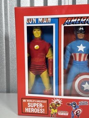 2026 Disney Parks Mego Marvel Avengers 4 Pk Cap America Iron Man BUBBLE WRAPPED!