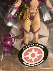 DC Direct Blackest Night Series 6 Wonder Woman 6.5” Action Figure Star Sapphire
