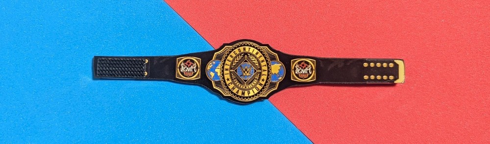 Custom WWE Intercontinental Penta sideplates Belt for 6″ (figures not included