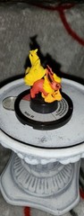 Pokemon TFG Trading Figure Game Flareon Booster Kaiyodo 2009 Toy Japan 2.2in