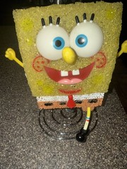 SpongeBob Squarepants -Nickelodeon Plastic Resin Night Light Desk Lamp Tested