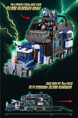Miniforce Dinoid Warrior DINO COMMANDER Integration Robot Trailer Truck Car 2025