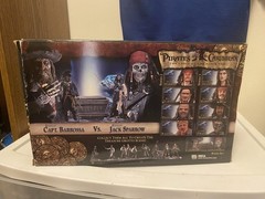 Pirates of Caribbean Curse of Black Pearl: NECA Cursed Barbossa vs. Sparrow READ
