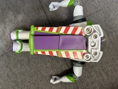 Disney Toy Story Buzz Lightyear 12 inch Action Figure & Small Plush (helmet)