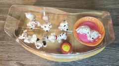Disney Store 101 Dalmatians Figurine Figure Playset Set Cake Toppers NEW