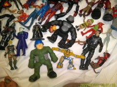 COLLECTION OF OVER 100 ACTION UNKNOWN CHARACTERS FIGURES OTHERS MORE