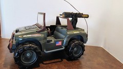 VINTAGE HASBRO 1993 G.I. JOE RHINO GPV JEEP MILITARY VEHICLE