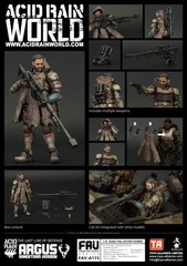 ACID RAIN 1/18: FAV-A113-117 BUCKS Team Bob Jack King Steel Argus *US Seller*