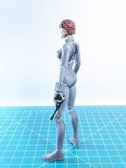 Marvel Legends Black Widow Gray Suit 2010 Winter Soldier 2-pack Toys R Us