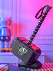 Legends Avengers Thor Mjolnir 1:1 Hammer Full Metal LED Sounds Prop 19in Gift