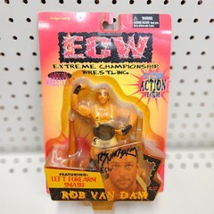 VTG 1999 Original San Francisco Toy Makers Signed ECW Rob Van Dam Action Figure