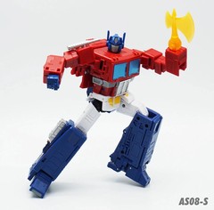 AS TOYS AS-08S KO SS86 OP Prime Action Figure Robot Toy Normal Version