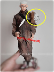 1/6 Cosplay Jason Mask Model DIY 12” Action Figure DIY Doll Halloween Scene