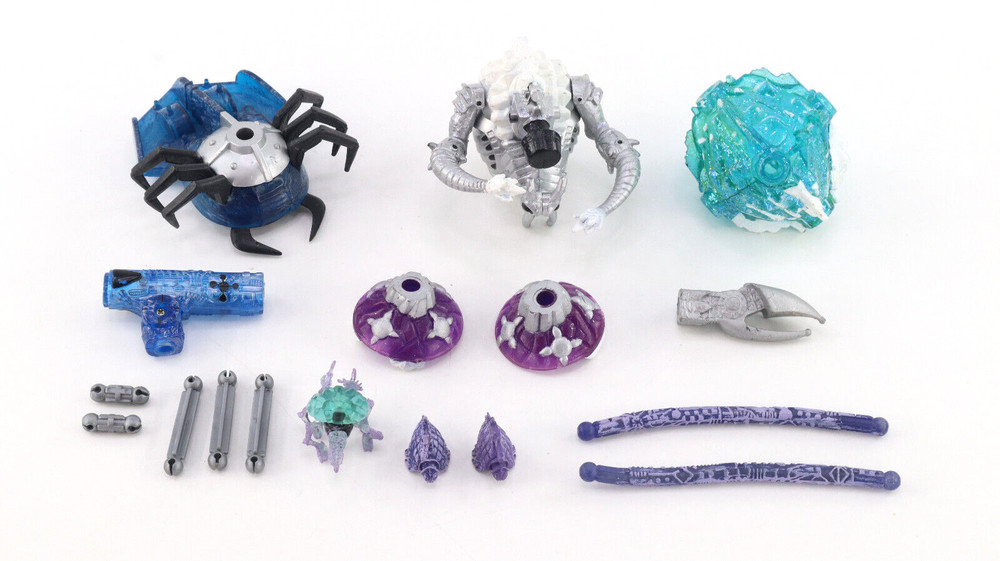 Trendmasters War Planet Ice Moon Omega Set Vtg 1997 Shadow Raiders 100% Complete