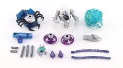 Trendmasters War Planet Ice Moon Omega Set Vtg 1997 Shadow Raiders 100% Complete