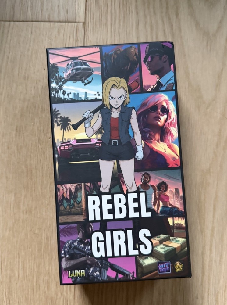 HIT TOYS Rebel Girls Android 18 1/12 Figure Sh Figuarts Dragon ball