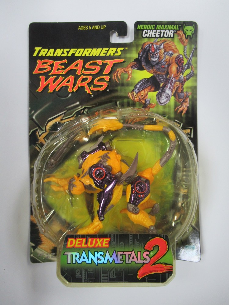 1998 Hasbro Transformers Transmetals 2 Beast Wars Heroic Maximal Deluxe Cheetor