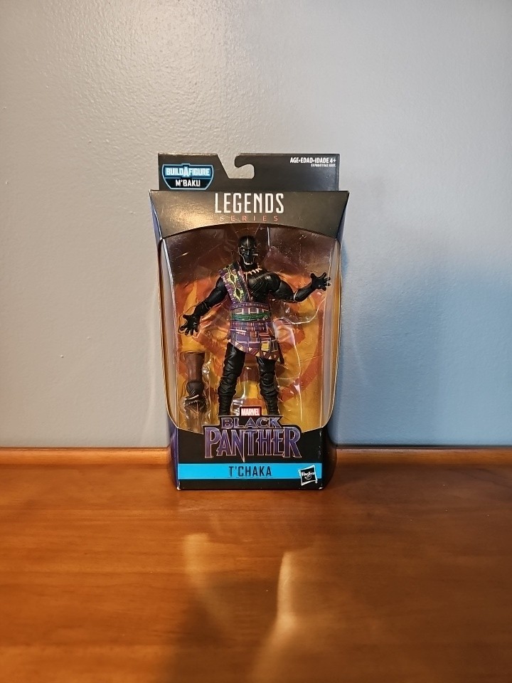 Hasbro Marvel Legends Black Panther M’Baku Series T’Chaka 6 Inch Action Figure