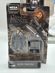 Game of Thrones Lot 5 Mega Construx Figures & Funko The Wall Display NIB Sealed