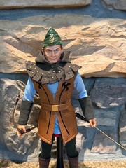 1966 TV BATMAN ADAM WEST ART CARNEY ” THE ARCHER ” 1/6 CUSTOM ACTION FIGURE