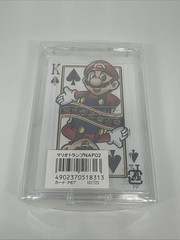 Nintendo Super Mario Standard Playing Cards NAP-02 Plastic Cards 58x89mm NEW