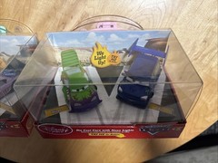 Disney Pixar Cars Disney Store Light Up Wingo DJ, Snot Rod & Boost neon Lights!!