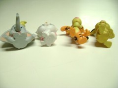 DISNEY PVC Vinyl Figure set of 4, Dumbo, Marie, Tigger, Simba, Toys, Lion King