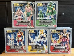 2010 Bandai Saint Seiya Myth Cloth V1 First Bronze Cloth Saints 5 Figure Set