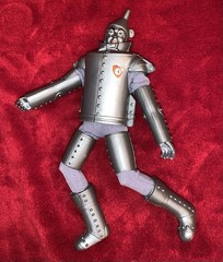 VINTAGE 1974 MEGO WIZARD OF OZ TIN MAN” 8″ DOLL – NICE PREOWNED CONDITION