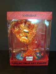 FLAME HAND Custom Kidrobot Santa Cruz Skateboards Screaming Hand Figure