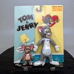 Tom+Jerry Just Toys 1989 Bendable Figures 12050 Turner Sealed/New Vintageâ­