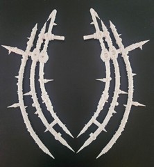 Haslab Unicron wing upgrade kit in robot mode 3d print for separation kit
