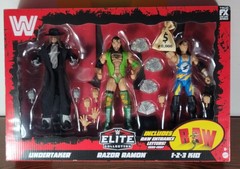 NEW WWE Elite Undertaker Monday Night RAW 30th Anniversary Collector Box 3 Pack