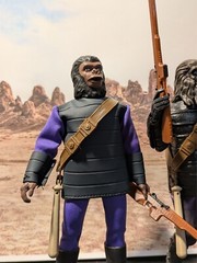Planet of the Apes – Set of (3) Bandoliers and Clubs – 1:9 8″ Mego/Neca Scale