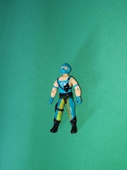 GI Joe Cobra Copperhead 1984 Variant Hasbro Vintage Blue Gloves figure No lot