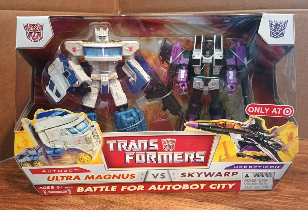 Transformers Classics Battle for Autobot City Ultra Magnus Skywarp NEW Sealed