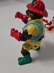 Vintage 1991 TMNT HOSE EM DOWN DON 100% COMPLETE Firefighter MINT Ninja Turtles