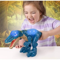 Fisher-Price Imaginext Jurassic World Growl & Glow Baryonyx Dinosaur with Lights