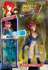 2004 Dragon Ball GT SS4 Gogeta Blasts Big Bang Kamehameha Figure Jakks DBZ