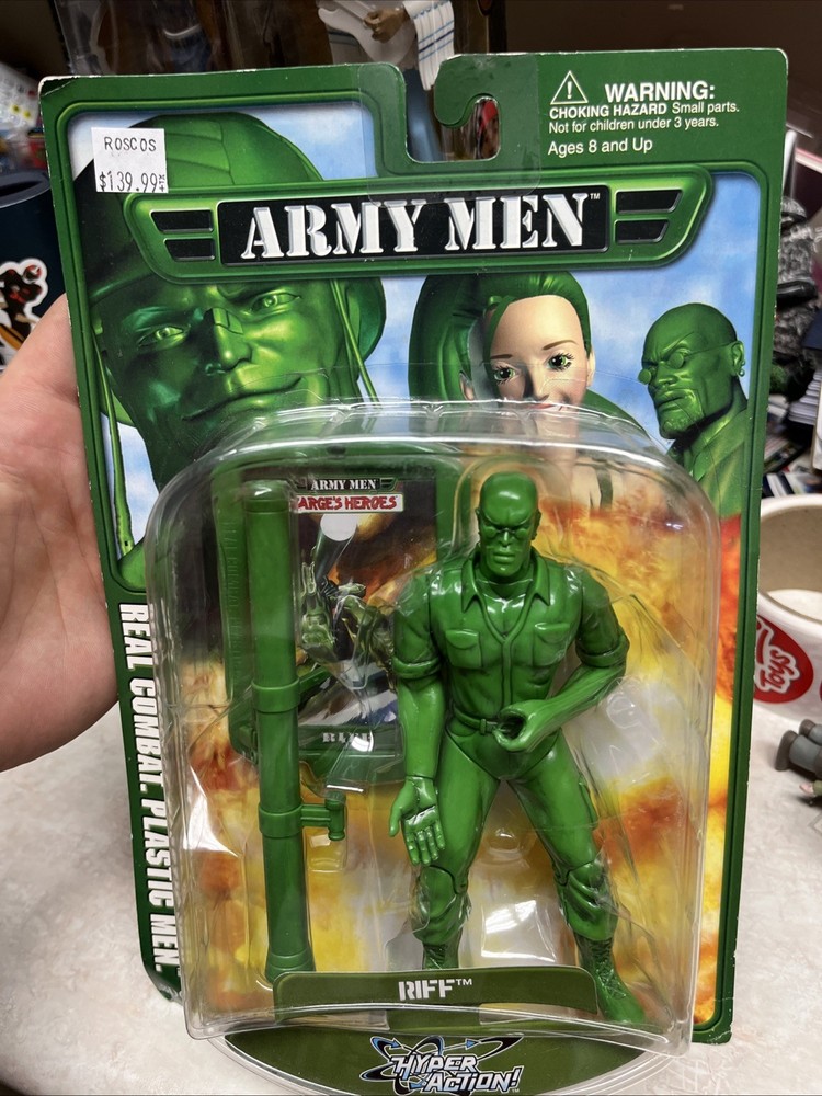 N64 Army Men Sarge’s Heroes Riff Figure