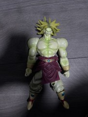 Dragon Ball Broly Plastic Action Figure – Green Yellow Purple Gold Red