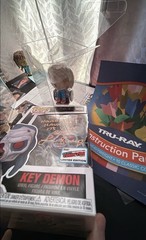 Funko Pop! Movies Insidious The Last Key Key Demon #1459 + Lin Shaye Auto