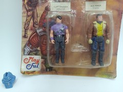 M.A.S.K. PlayFul Argentine Cliff Dagger & Ace Riker Vintage 80 Carded Not Kenner